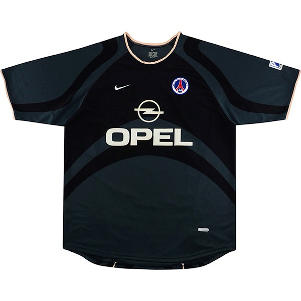 Tailandia Camiseta Paris Saint Germain 3ª Retro 2001 Negro